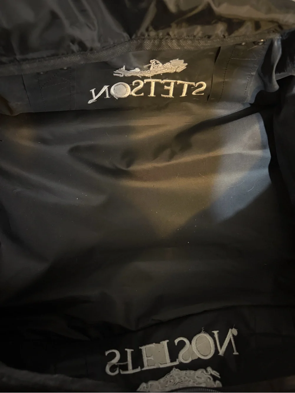 Stetson Black Men's Duffel Bag - Classic Travel Carryall